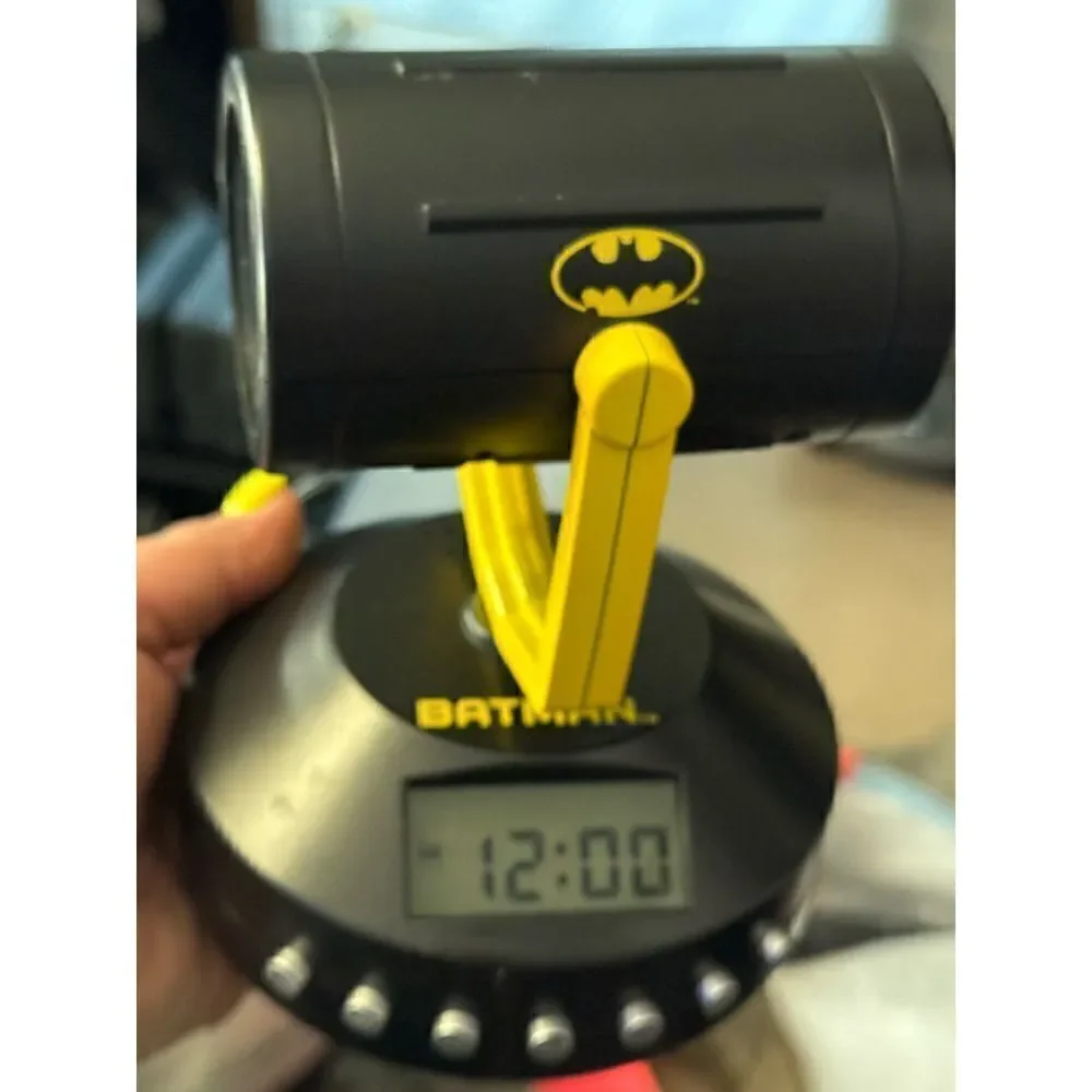 Rare batman signal novelty projection alarm clock .radio